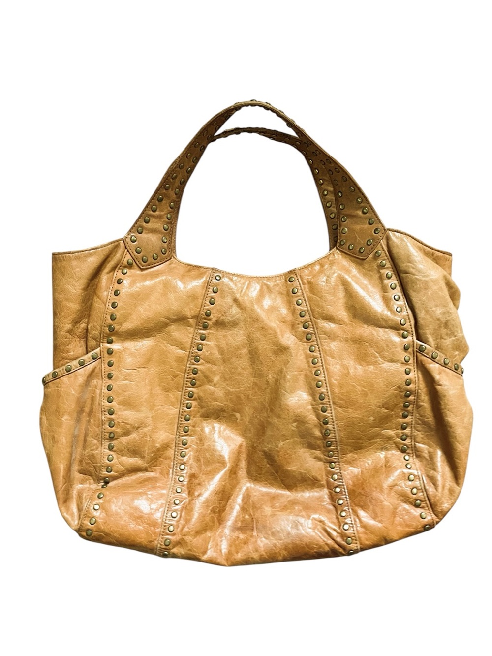 Kooba Jillian Distressed Leather Hobo Bag
